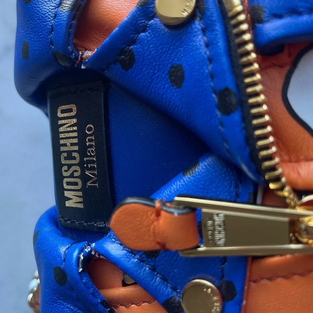 Moschino Couture Biker Bag. Polka dot. - Picture 10 of 17